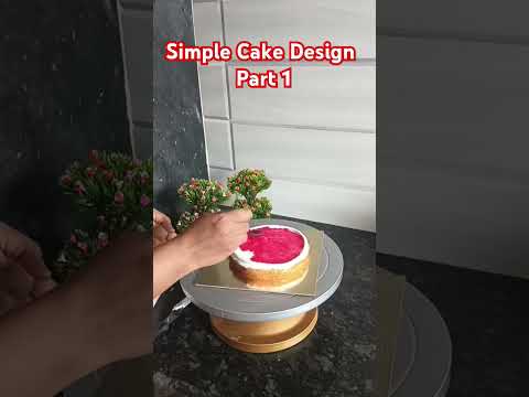 Simple Cake Design #cake #pop #music