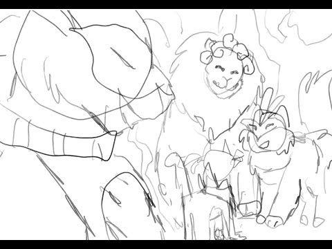 The way to Alagadda (warriors AU) animatic