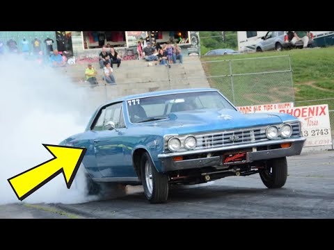 How One Mechanic's "STUPID" Junkyard Engine Swap Made a 1967 Chevelle Dominate the Drag Strip