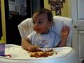 Gavin Eating