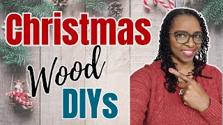 🎄4 Rustic Wood Christmas DIY Ideas To Try For Christmas | WWYM July