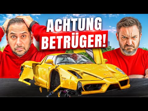 BETRÜGER will mir 100.000 € UNFALLSCHADEN als unfallfrei verkaufen.