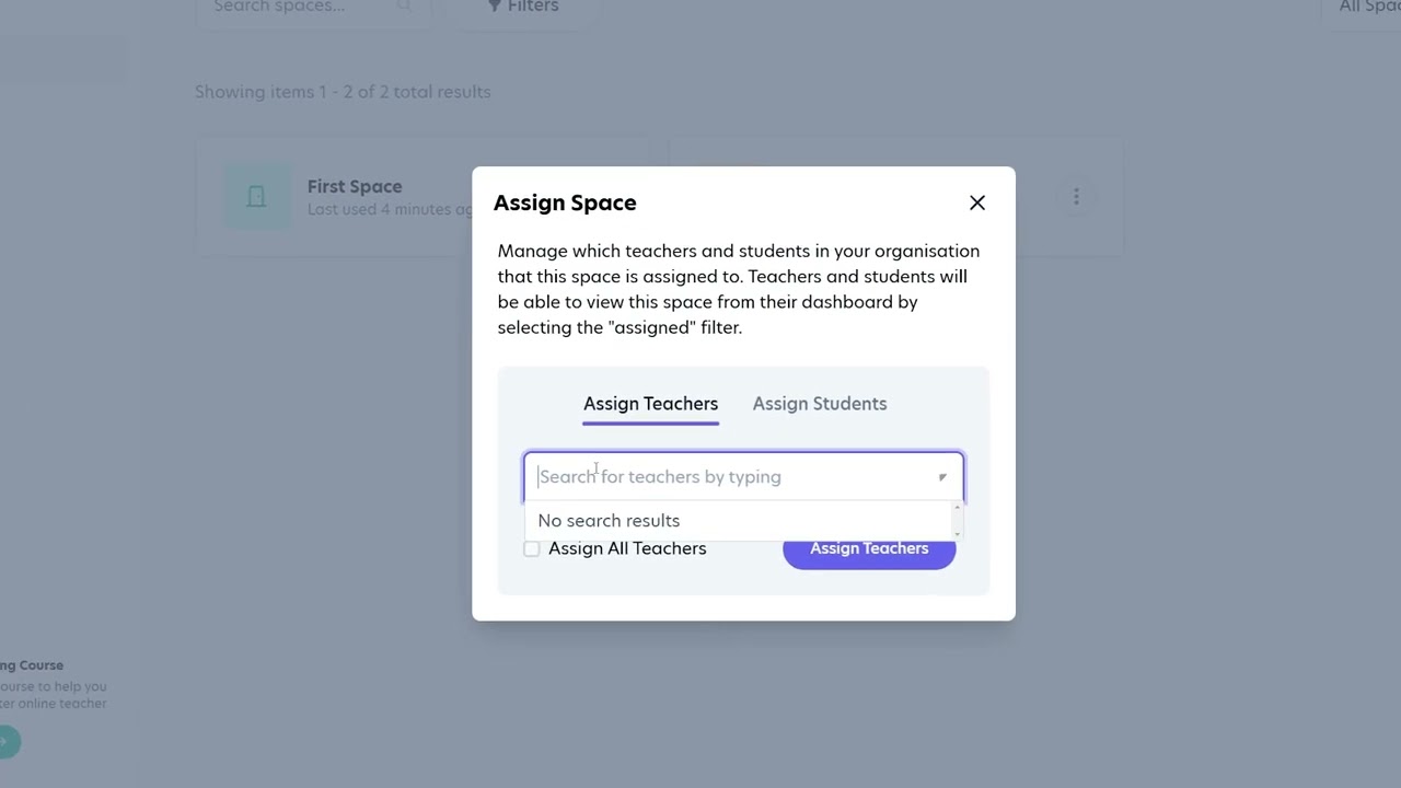 14 | Admin Dashboard | Lessonspace Tutorial Series