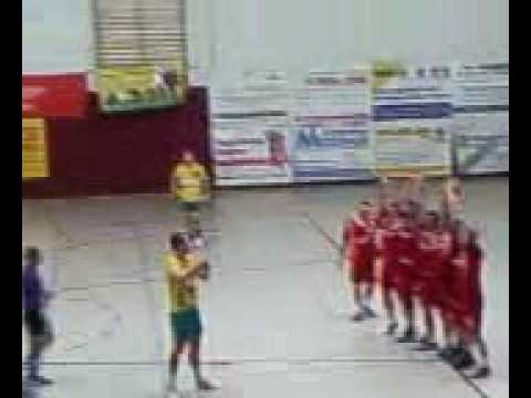 Tony´s  Freiwurf beim Hsv bad blankenburg