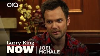 Joel McHale On Why Chevy Chase Was Unhappy | Larry King Now | Ora TV