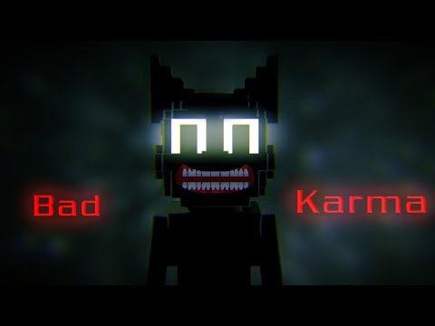 Bad Karma ► Horror Skunx【Cartoon Cat Song】Minecraft Music Video