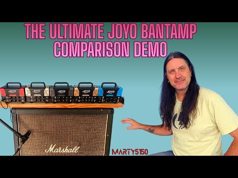 The Ultimate Joyo Bantamp Comparison Demo - Jackman II, Meteor II, Zombie II, Tweedy And Blue Jay