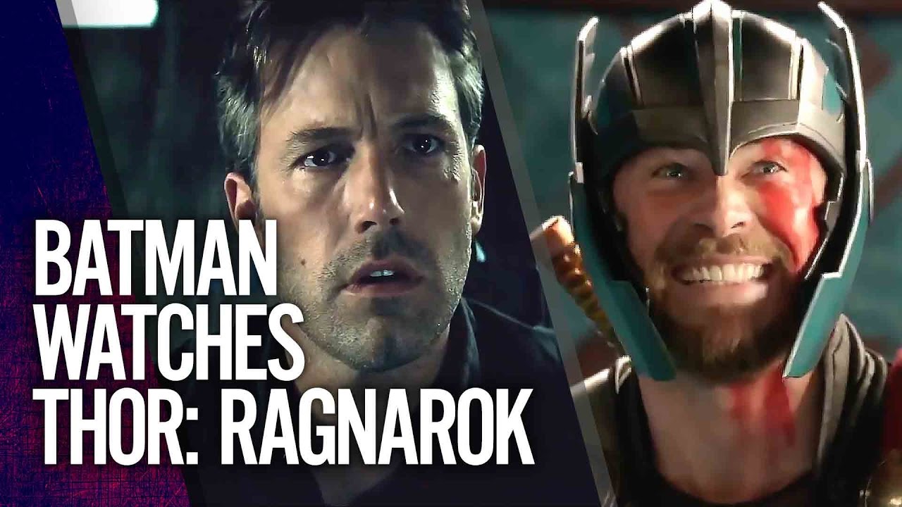 Batman Reacts to Thor: Ragnarok Trailer - YouTube