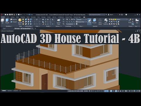 AutoCAD 3D Door Tutorial AutoCAD 2010 Download 3D Door Block