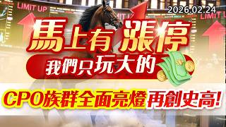 20260224《股市最錢線》#高閔漳”馬上有漲停，我們只玩大的！””CPO族群全面亮燈，再創史高”