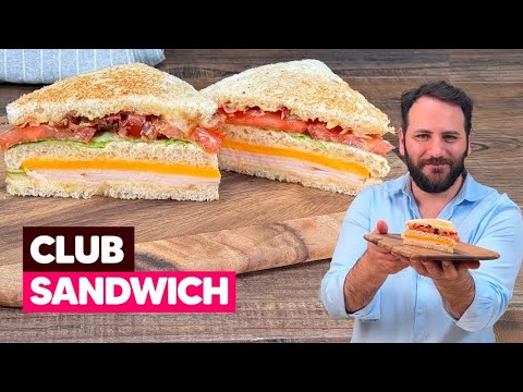 How to Make a CLASSIC CLUB SANDWICH 🤤 The Easy Recipe at Home