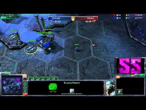 Starcraft ll : Callum & Millsy Commentary - EGPuMa vs EGidrA