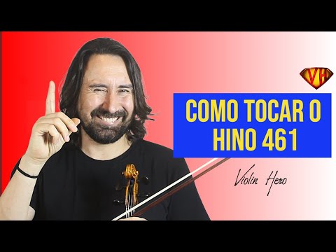 Como tocar o  hino 461 no violino - Série hinos de jovens - Dó Maior -  Aula 5