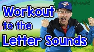 Workout to the Letter Sounds | Version 2 | Letter Sounds Song | Phonics for Kids | Jack Hartmann