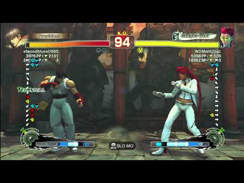 elwoodblues0985 [Guy] vs WDMwill2pac [Viper] SSF4 Arcade Edition