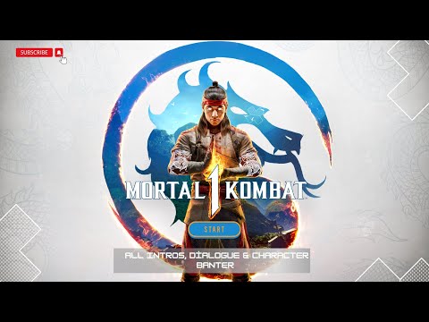 MORTAL KOMBAT 1 All Cutscenes - Full Game Movie (4K 60FPS Ultra HD)