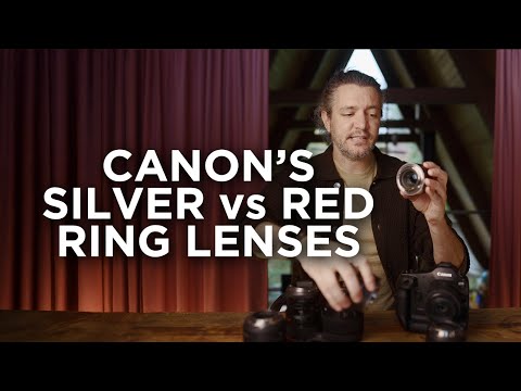 Canon Silver vs Red Ring Lens Strategy, and my Canon R1 First Impression