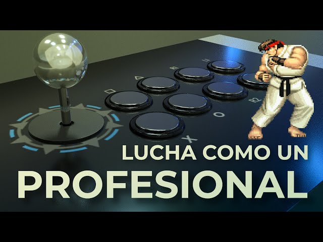 Vídeo relacionado con Arcade Game Fighting Stick Mando con Bola para Consola de Juegos Joystick Sensible Ligero Asas de Alta Respuesta (Rojo)