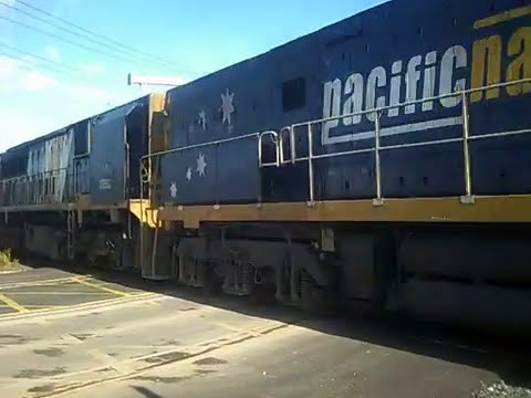 NR90 XRB592 NR98 on Freight heading north east