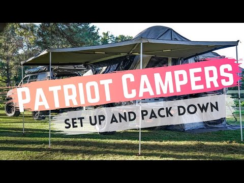PATRIOT CAMPERS X1GT SET UP AND PACK DOWN