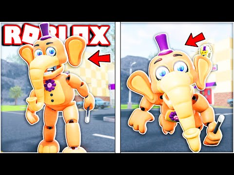 How To Get Orville Elephant Secret Badge Characters In Fredbear's Mega Roleplay