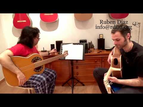 Ways not to be a parrot on Flamenco guitar 2 {which I learned from Paco de Lucia} Ruben Diaz lessons