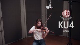 Video thumbnail for AEA KU4 - Violin - Listening Library by AEA Ribbon Mics