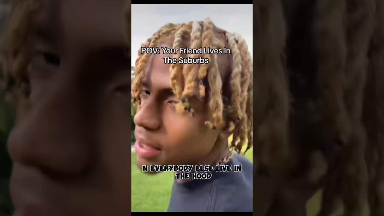 When Your Friend Lives In The Suburbs! #shorts #suburbs #hood