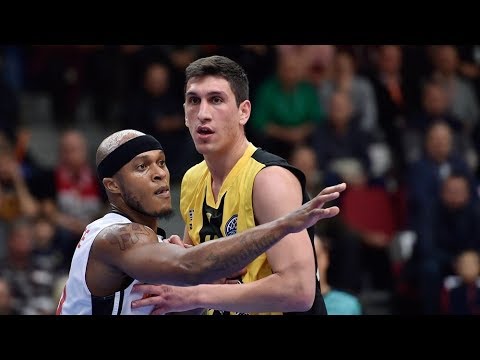 Giannoulis Larentzakis  (11 points)  Highlights vs  CEZ Nymburk