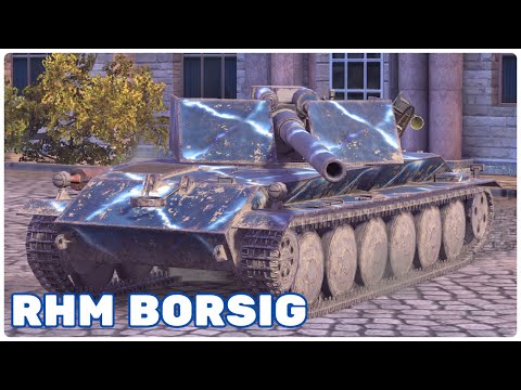 RHM BORSIG WAFFENTRAGER ● 6.1 K DAMAGE ● 3 KILLS ● WoT Blitz Best Replays