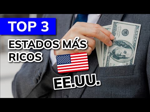 🥇 The 3 richest states in the United States