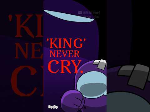 QUEEN (KING) NEVER CRY |FlipaClip |Rodamrix ver |Among us #shorts #amongus  #animation