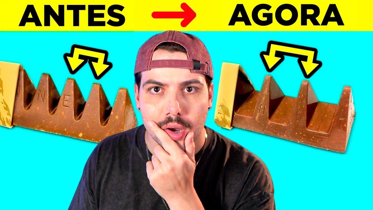 Sim, esses alimentos mudaram e tão escondendo isso da gente