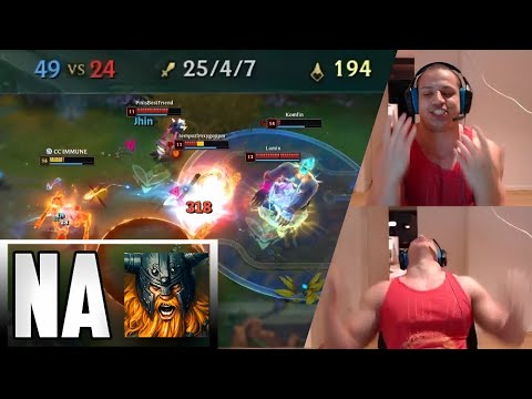 TYLER1'S OLAF TOO GOOD FOR EU | TYLER1 EU Placements 2 of 10