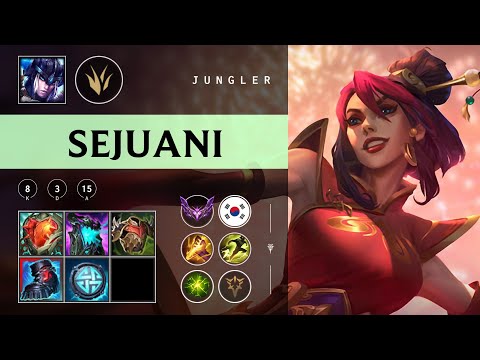 Sejuani Jungle vs Ivern - KR Master Patch 25.23