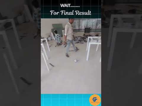 Wooden Rectangular Office Staff Desks