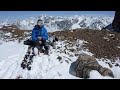 Komsomol Pass 4040 Meters Backcountry Almaty