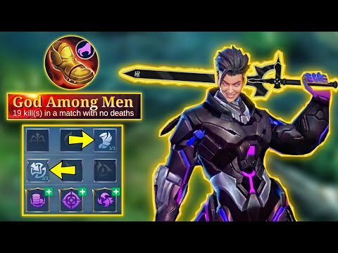 NEW META BOOTS AND EMBLEM SET FOR BLACK SWORDSMAN ALUCARD | TRY IT! | MLBB