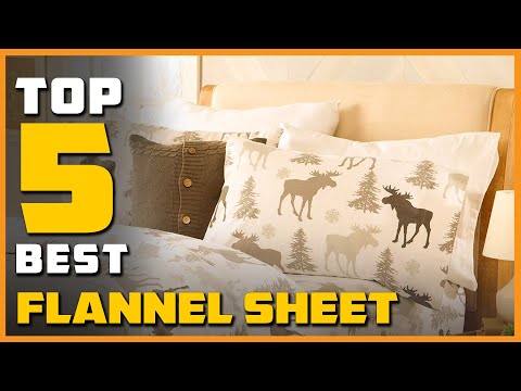 Top 5 Best Flannel Sheets Review in 2022 | See This Before You Buy