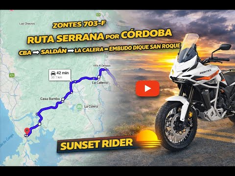 Zontes 703-F  Saldán RP E64 - La Calera RP E55 - Embudo Dique San Roque