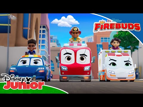 Jakt bilen | Redningsvenner | Disney Junior Norge