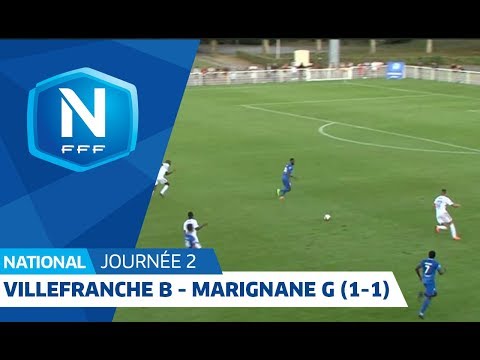 J2 : FC Villefranche B. - Marignane Gignac FC (1-1), le résumé I National FFF 2018-2019