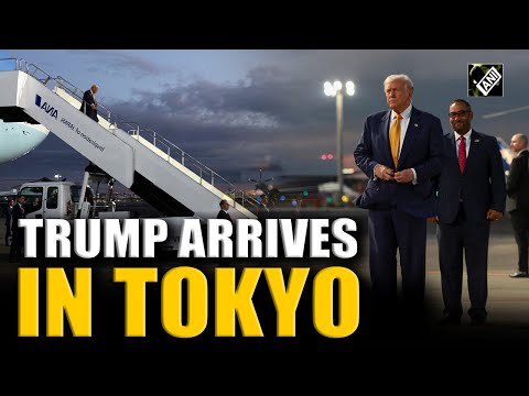 US President Donald Trump arrives in Tokyo, Japan | Trump in Asia