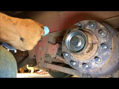 Dexter wheel seal change