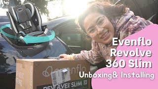 Evenflo Revolve 360 Slim | How to install, Unboxing, & first impressions review