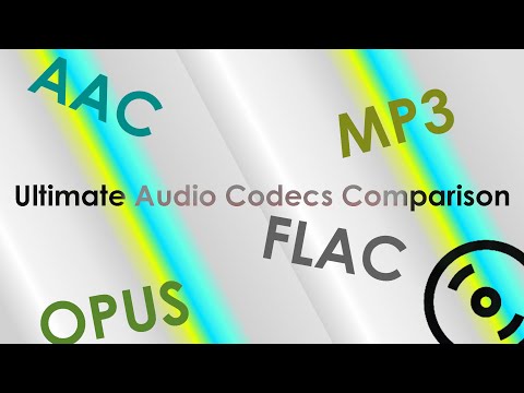 Ultimate Audio Codecs Comparison [MP3, AAC, Opus and more!]
