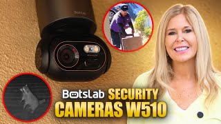 Smart Home Botslab Home Security Cameras W510 | Installation Here - No Monthly Fee Local Storage