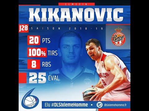 DLSIxiemeHomme - J28 : Elmedin Kikanovic (Monaco)