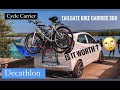 Decathlon Cycle rack/Carrier for any car | TailGate Bike Carrier 300 2/3 Bikes| Watch Before you buy