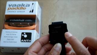 Pairing Vaaka with Garmin Vivoactive